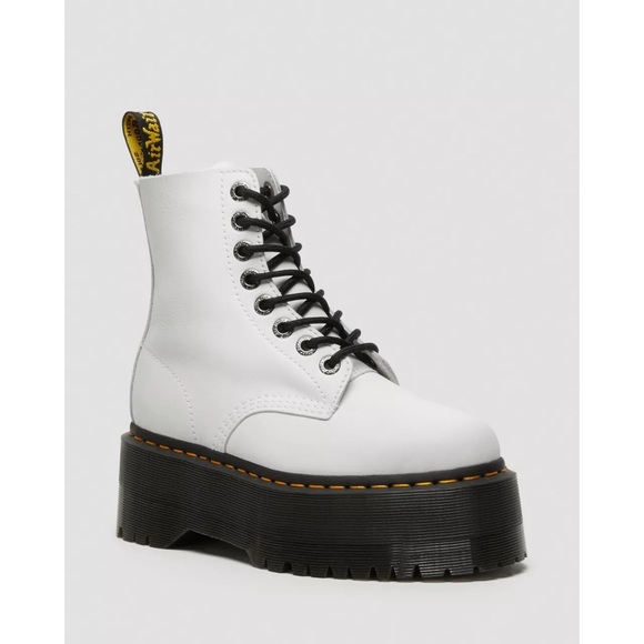 Free People x 1460 Pascal Max Pisa Leather Platform Combat Boots - Picture 5 of 15